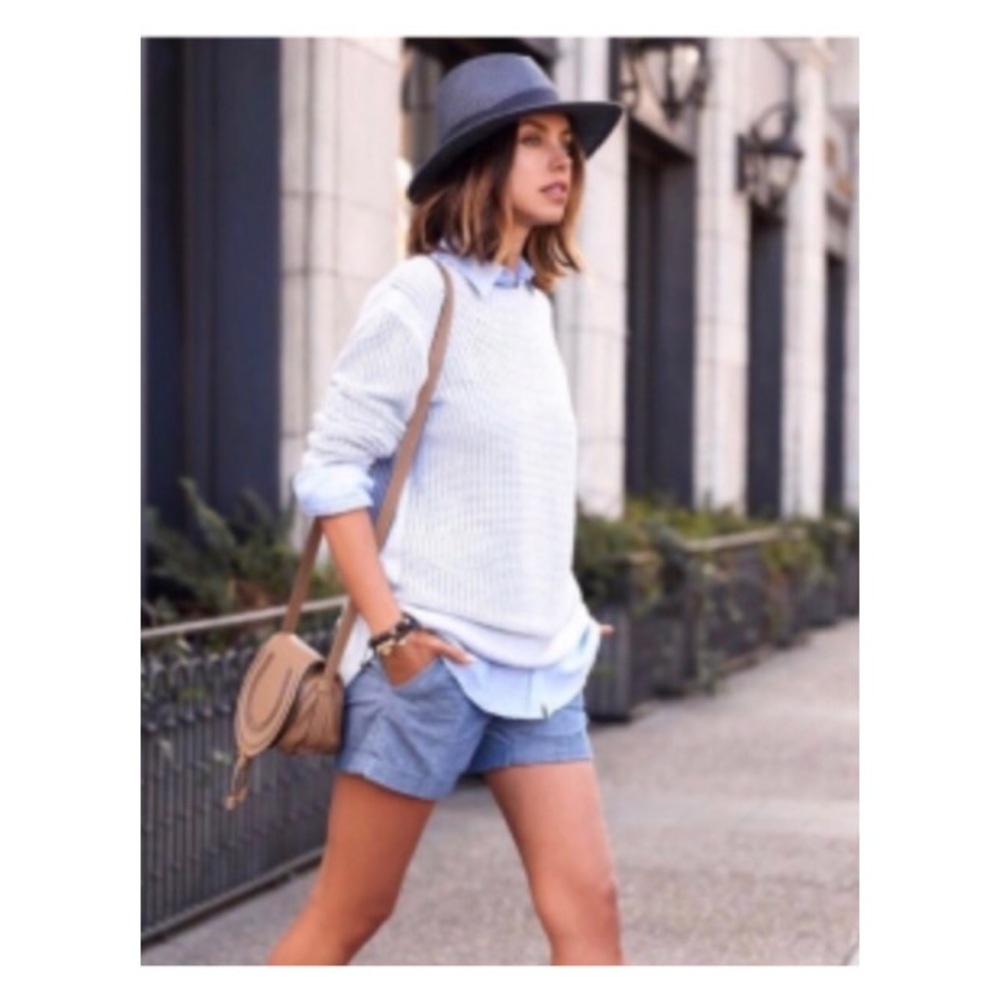 J. Crew Chambray Shorts